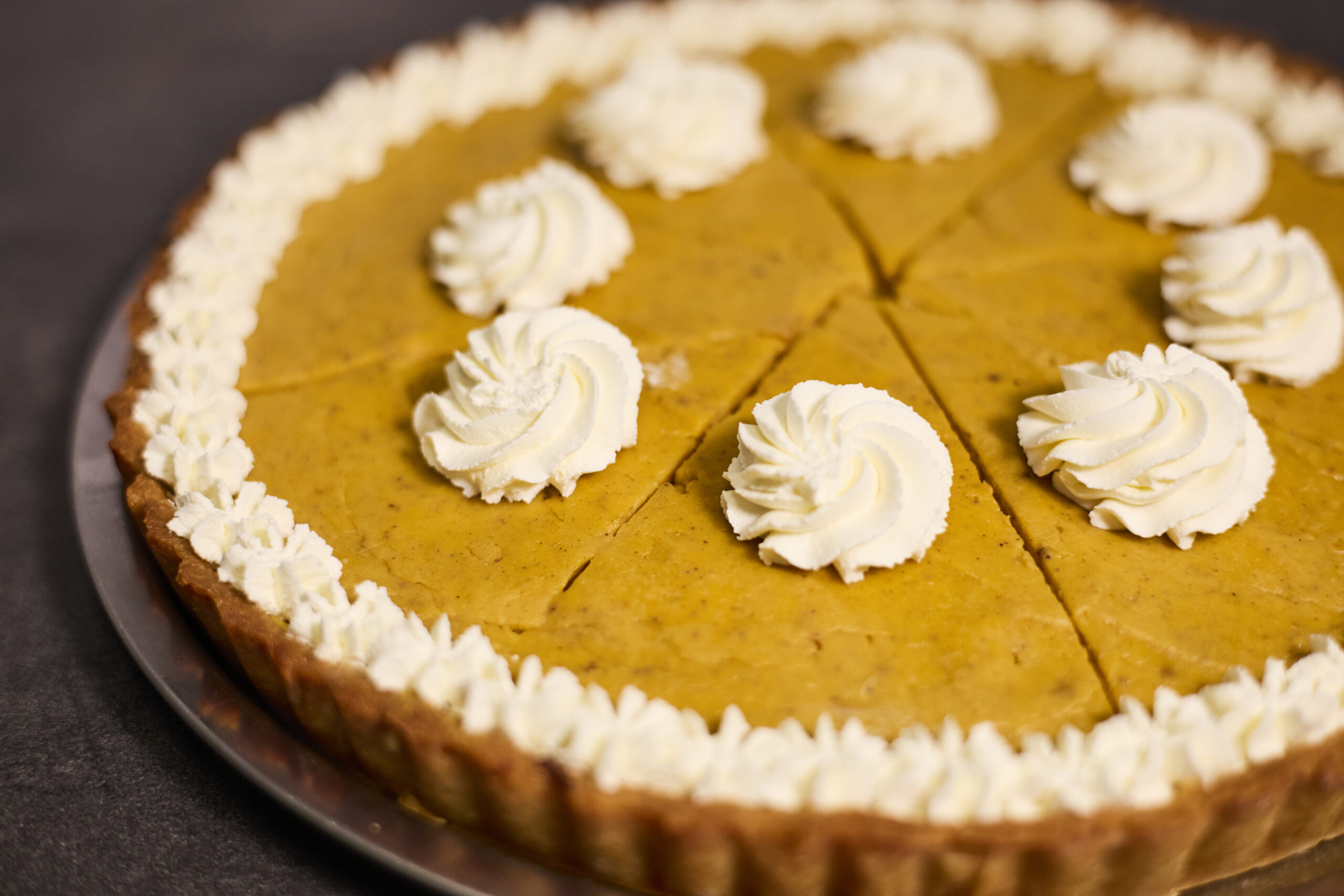 Tarta cu dovleac - felie - imagine 2