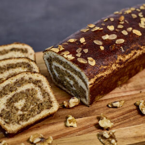 Cozonac cu nuca fara lactoza (~1350g)