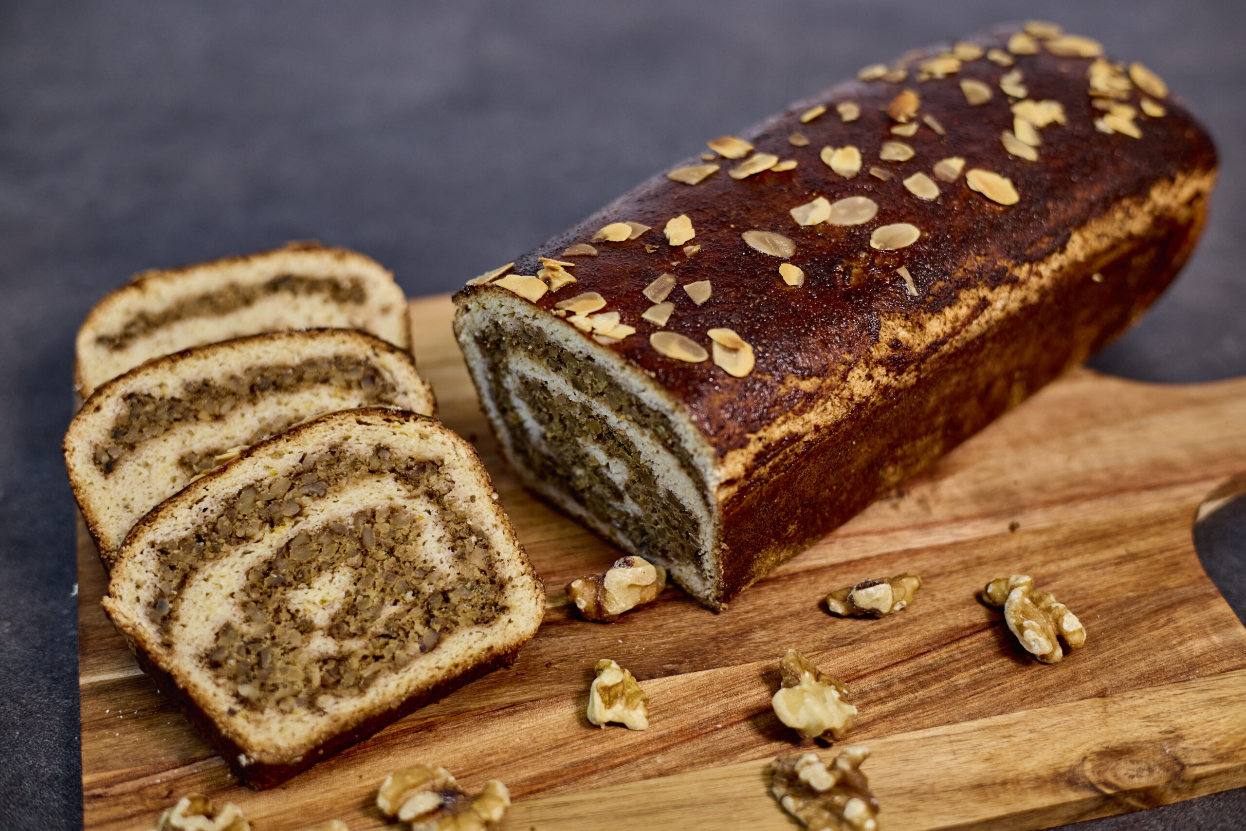 Cozonac Keto Nucă (~1350 gr.)